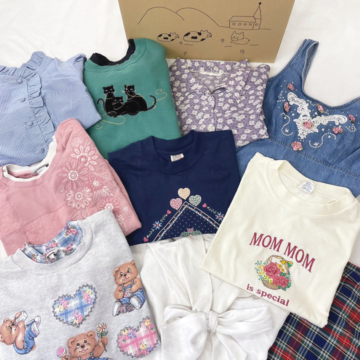 🎀古着屋ないしょ。福袋2026🎀(古着7点＋限定小物セット)