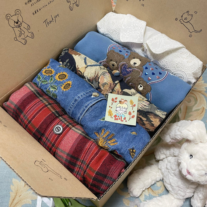 ~古着屋ないしょ~ 冬のレトロコーデBOX