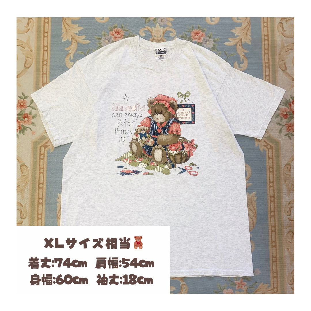 くまのお人形を作る日のTシャツ