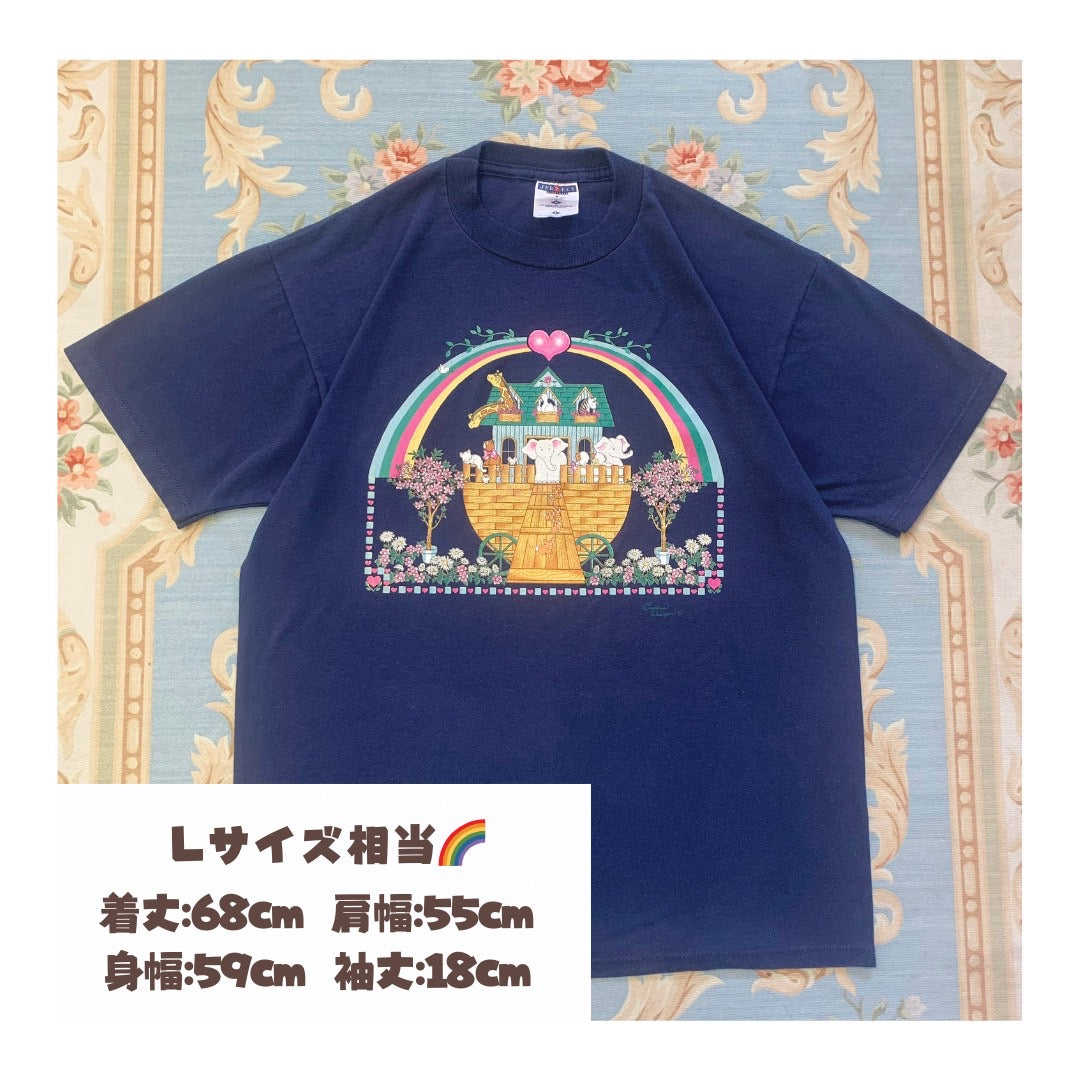 どうぶつ園に行く日のTシャツ