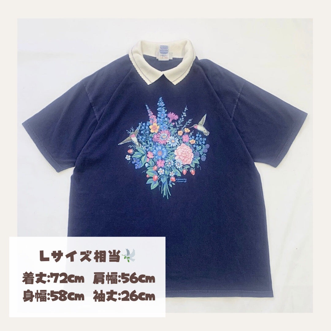 花束を買いに行く日のTシャツ